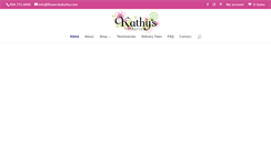 Desktop Screenshot of flowersbykathy.com